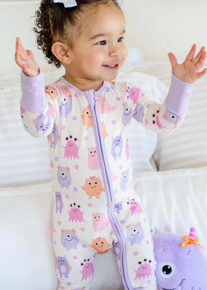 Convertible Bamboo Zip Romper