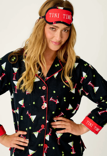 Christmas Cocktails PJ Set