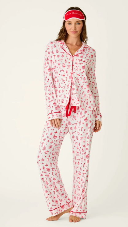 Femme De Noel PJ Set