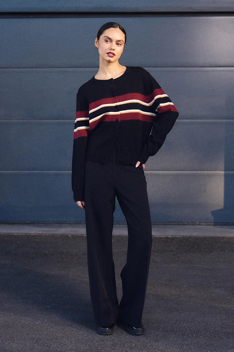 Striped Cardigan