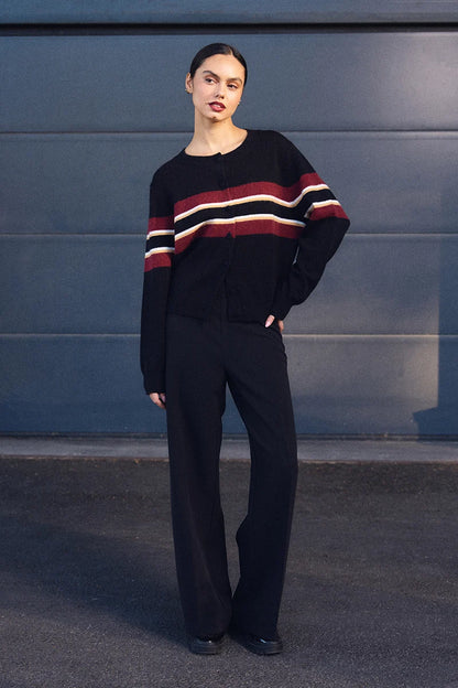 Striped Cardigan