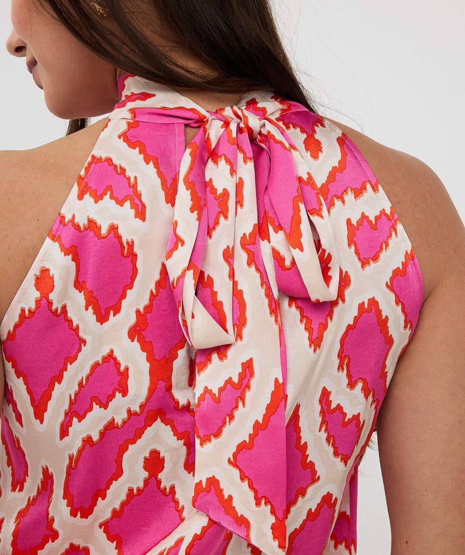 Disco Spark Halter Top
