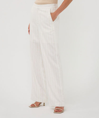 Linen Striped Trousers