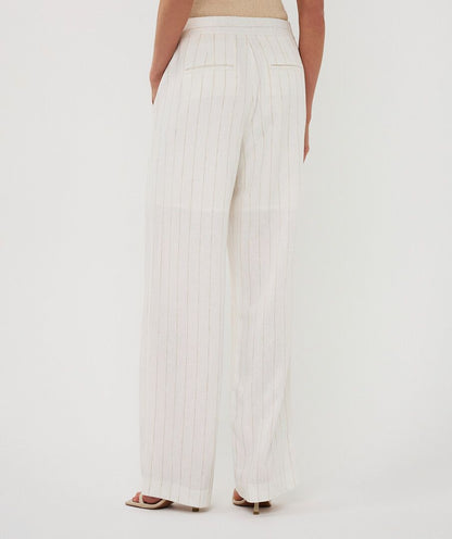 Linen Striped Trousers