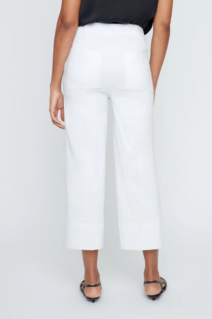 Cropped Woven Pants