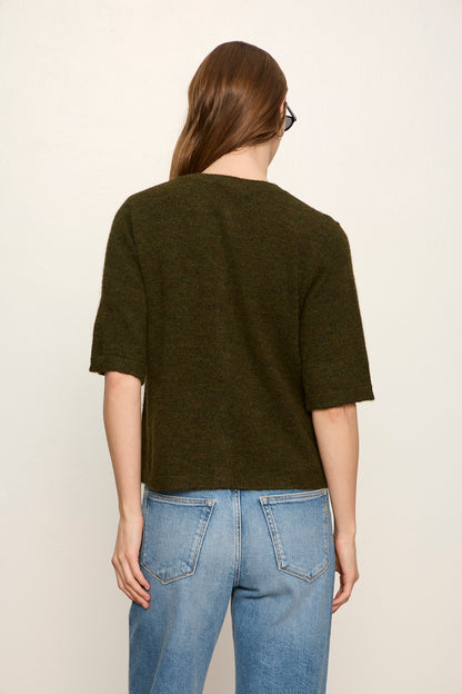 SHORT SLEEVE CARDIGAN