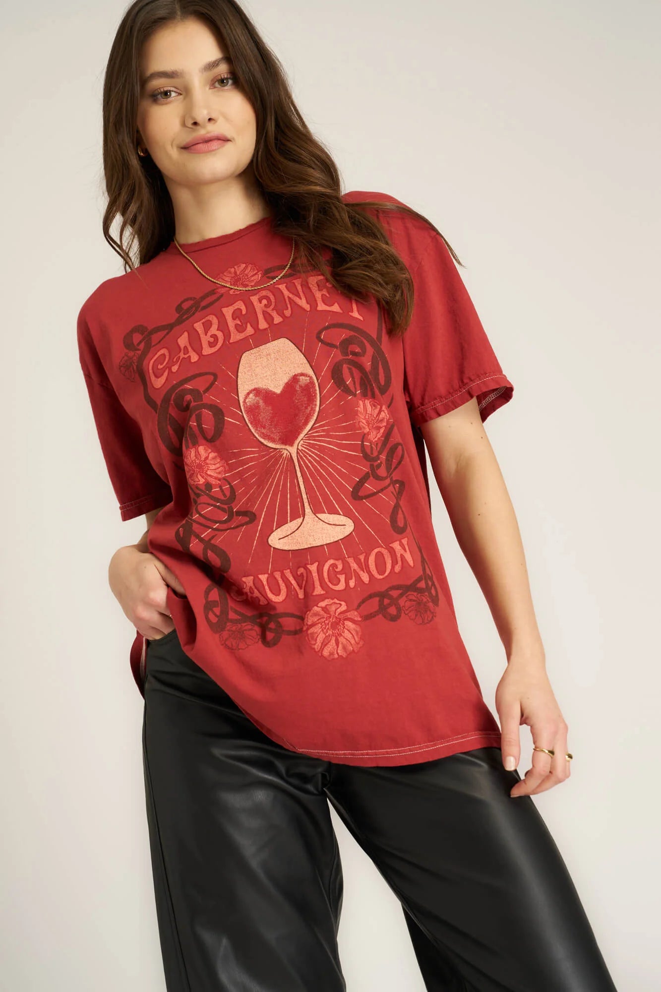 Cabernet Relaxed Tee