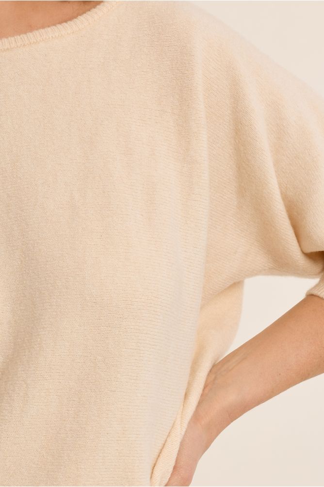 Open-Back Sweater