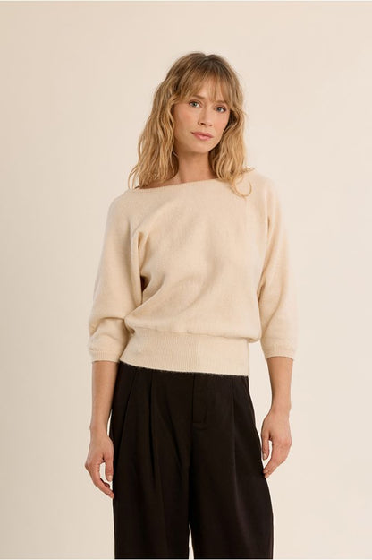 Open-Back Sweater