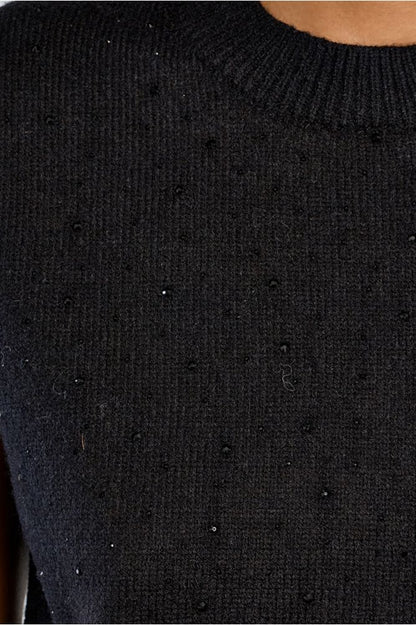 Sparkle Sleeveless Sweater