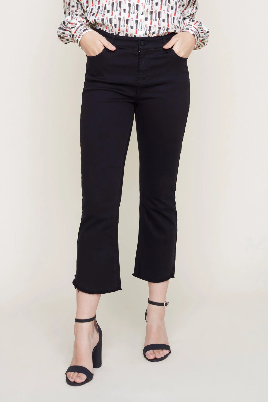 Raw Hem Crop Jean