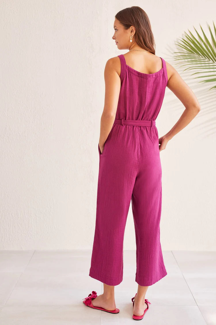 Jumpsuit w/ Sash