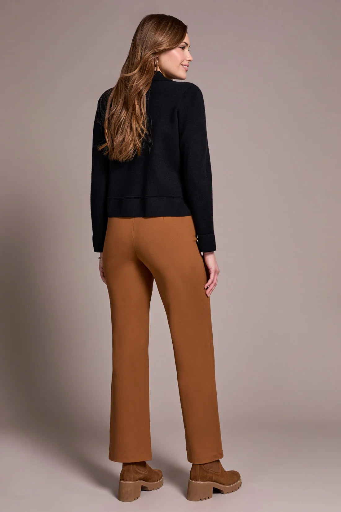 Double Knit Collared Cardigan