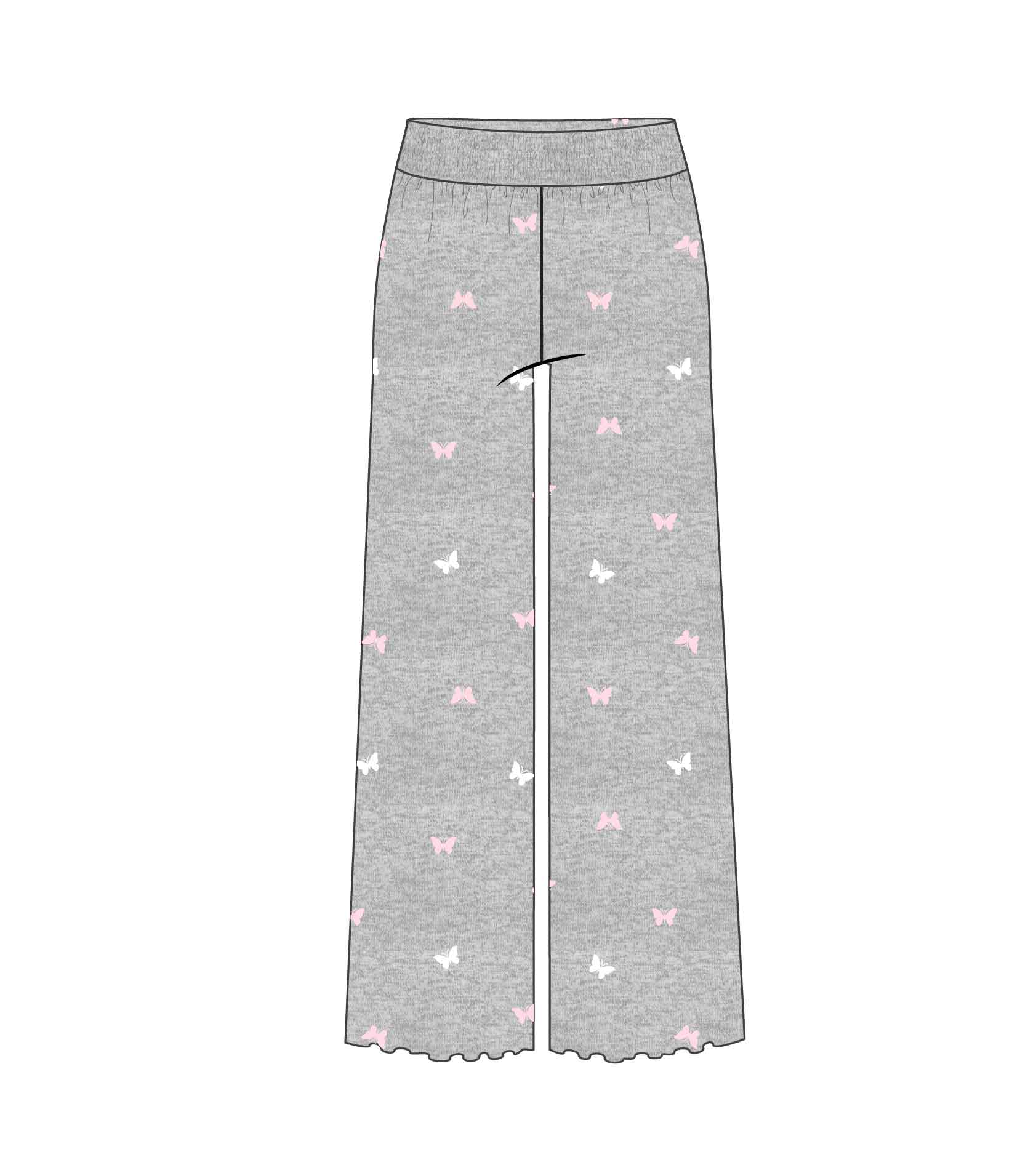 Heather Gray Mix Match PJ&