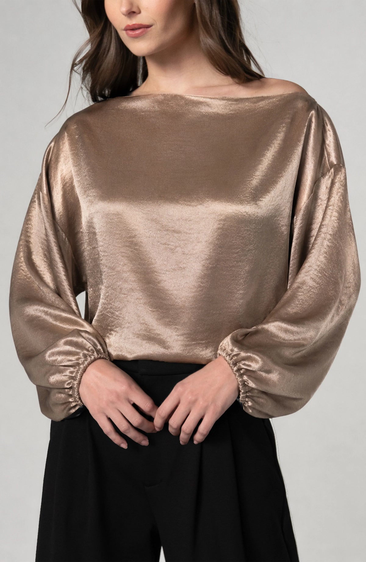 One Shoulder Sleeve Top