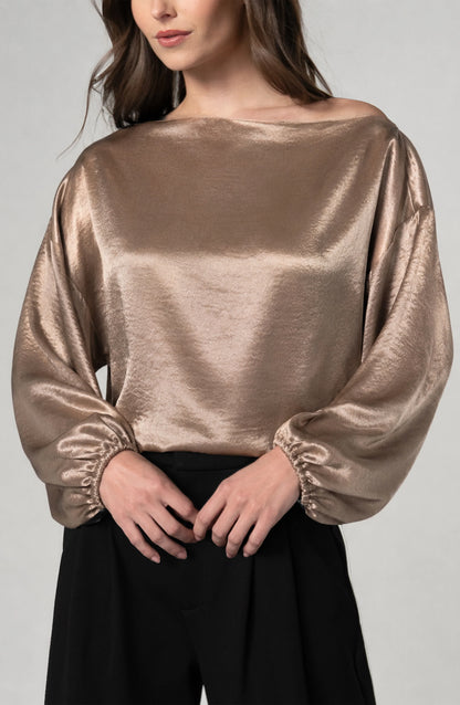 One Shoulder Sleeve Top