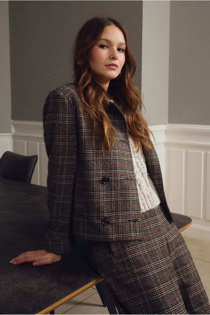 Checked Jacket