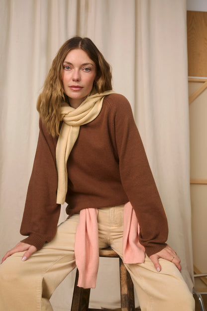 SOFT POPOVER SWEATER